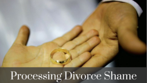 how to process divorce shame