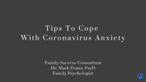 dr. evans tips coronavirus