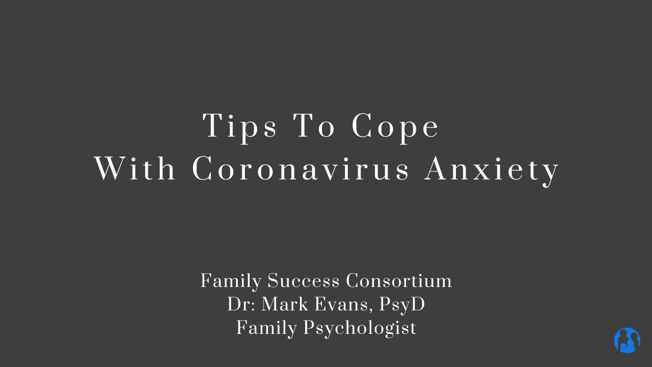dr. evans tips coronavirus