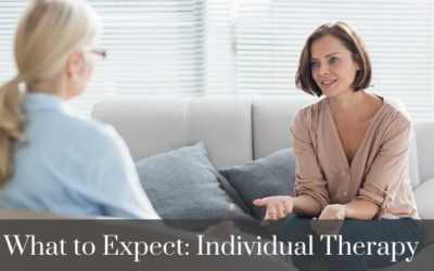 What to Expect: Individual Therapy