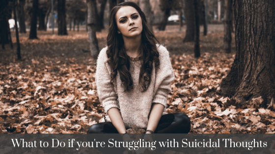 How to Deal with Suicidal Thoughts